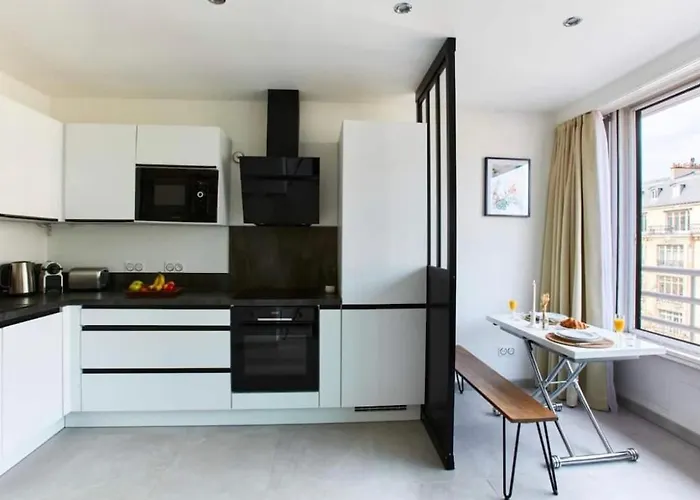 Modern 1br By Parc Monceau Párizs